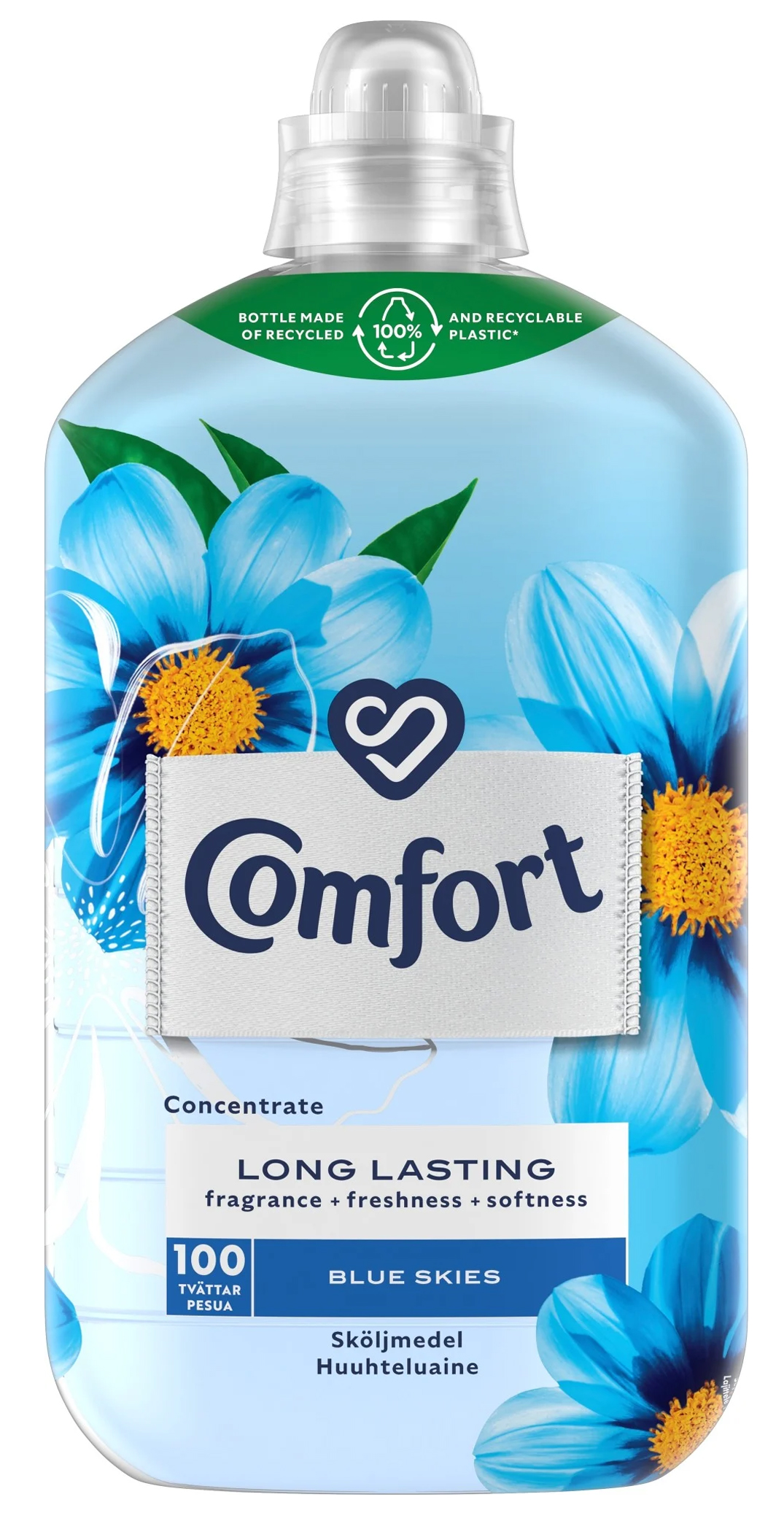 Comfort Blue Concentrated fabric softener 1.8L / 100w